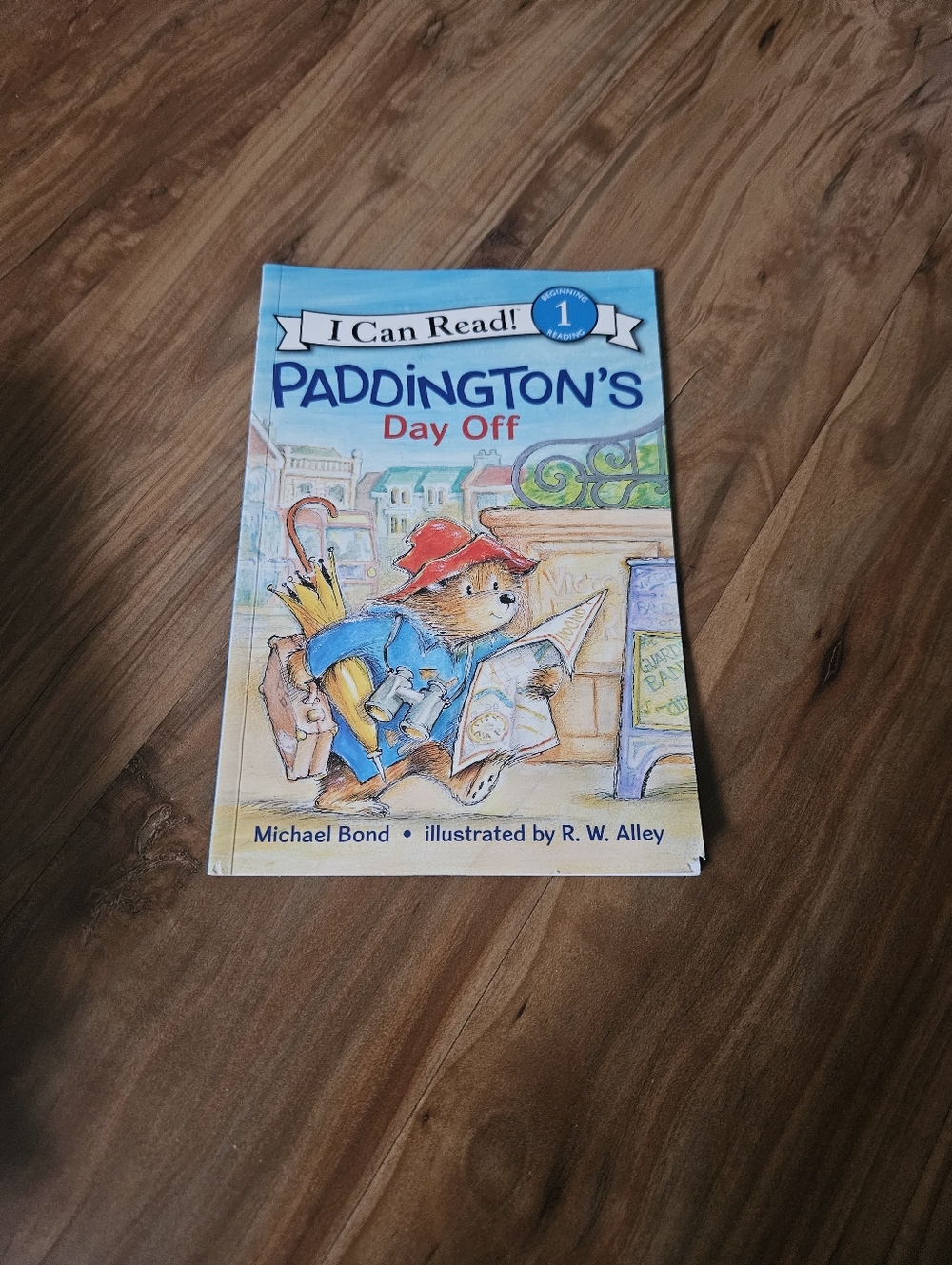 Paddington's Day Off Children's Paperback - Blue & Red Cover